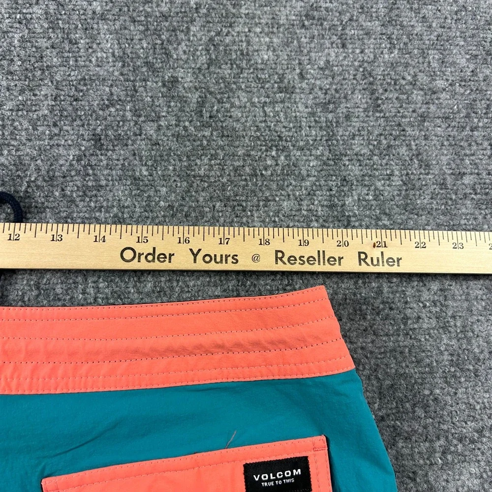 Volcom Board Shorts Mens‎ 38 Multicolor Liberators Colorblock Swim Trunks